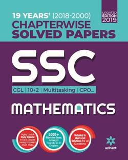 Ssc Chapterwise Solved Papers Mathematics 2019