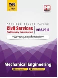 Civil Services Examination Mechanical Engineering Prelims Previous Year Solved Paper