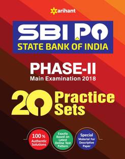 Sbi Po Phase II Practice Sets Main Exam 2018
