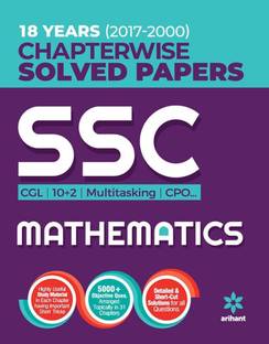 Ssc Chapterwise Solved Papers Mathematics