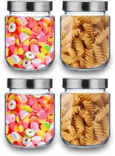 CROCO JAR Glass Grocery Container  - 500 ml