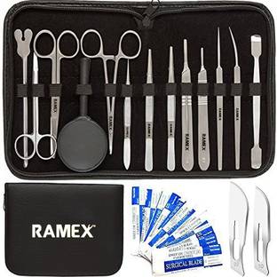 RAMEX Advanced Dissection Kit , Medical Equipment Combo , Premium Quality 26 Pcs Dissection Kit