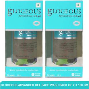 Glogeous Advanced  Gel | Deep Face Cleanser (Pack of 2)100g Face Wash