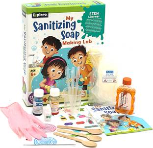 explore.. | STEM Learner | My Sanitizing Soap Making Lab