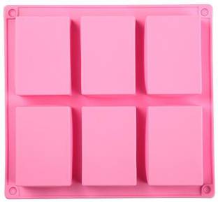 TREXEE Silicone Cupcake/Muffin Mould 6