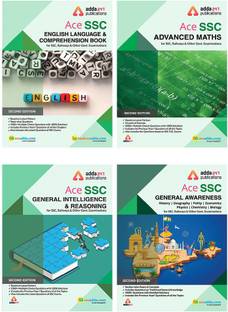 SSC Reasoning Book For SSC CGL, CHSL, CPO And Other Govt. Exams (English Printed Edition)SSC General Awareness Book For SSC CGL, CHSL, CPO And Other Govt. Exams English Printed EditionAdvance Maths Book For SSC CGL, CHSL, CPO And Other Govt. Exams (English Printed Edition)English Language Book For SSC CGL, CHSL, CPO And Other Govt. Exams (English Printed Edition)