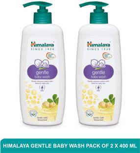 HIMALAYA Gentle Baby Wash | Best Baby Wash (pack of 2)400ml