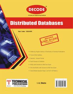 Decode- Distributed Databases for JNTU-H 18 Course (III - I - CSE/Prof. Elective-II - CS524PE)