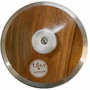 S R Sports A-Wooden Discuss Throw 1.5 kg Wooden Discus Throw Disc