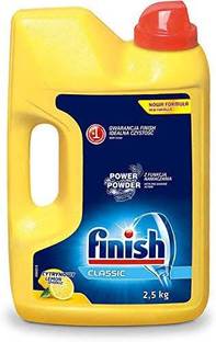 Finish DISHWASHER DETERGENT POWDER LEMON Dishwashing Detergent