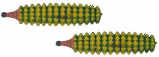 Acs Karela Hand and Foot Roller Wooden Acupressure Karela Hand and Foot Roller Massager ( Pack of 2) Massager