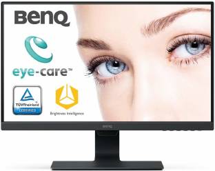 BenQ 23.8 inch Full HD LED Backlit IPS Panel Frameless, Flicker-Free, Built-In Speakers Monitor (GW248...