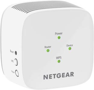 NETGEAR EX6110 WiFi Range Extender 2.4 GHz, 5 GHz 1200 Mbps Wifi Speed Dual Band NA