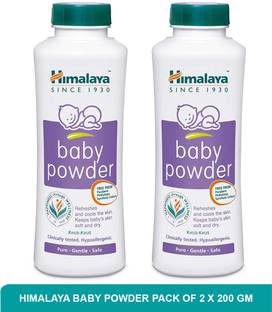 HIMALAYA Baby Powder | Best Baby Powder For Newborn (pack of 2)200g