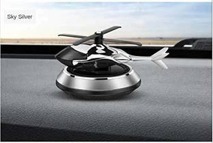 LAVITRA dream Car Freshener Diffuser Trending New Helicopter alloy Solar Car Air Freshener Aromatherapy Car Interior Decoration Accessories Perfume Diffuser
