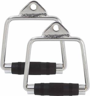 DTD Cable Cross D Handle,| Ground Pulley D Handle (Gym Machine Accessories,1 Pair) Multi-training Bar