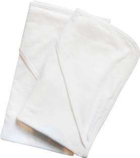 Picksparrow Solid Single Hooded Baby Blanket for  Mild Winter