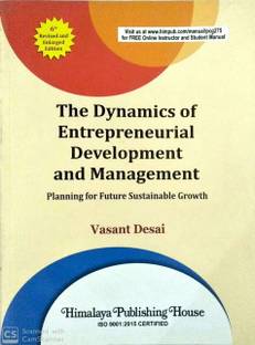 THE DYNAMICS OF ENTREPRENEURIAL DEVELOPMENT AND MANAGEMENT