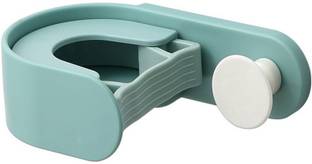 US1984 Blue Plastic, Silicone Broom Holder