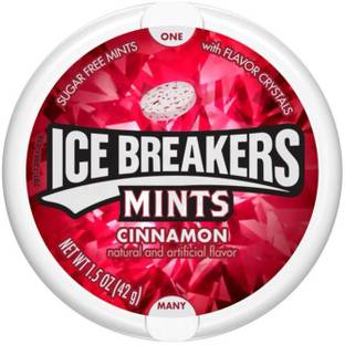 Icebreakers Cinnamon Mints, Natural and Artificial Flavor Cinnamon Mints, Natural and Artificial Flavor Bubblegum Candy