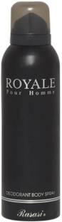 RASASI Royale Deodorant Spray  -  For Men & Women