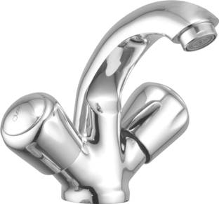 Oleanna CA-12 Croma Brass Center Hole Mixer With Wall Flange Mixer Faucet Basin Mixer Faucet