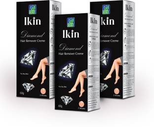 ASTABERRY Hair Remover Diamond Crème 60g (Pack of 3) Cream