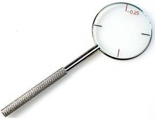 C.v.instruments 2 Pcs Round Optical Cross Cylinder Eye Lens Optical Instruments Diopters Jackson Cross Cylinder