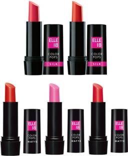 ELLE 18 Color Pops Lipstick Combo
