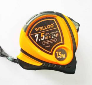 WELLOO Measuring Tape 7.5 meter (25 mm tape width) Measurement Tape