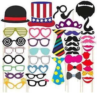 SYGA 40 set party props Photo Booth Board