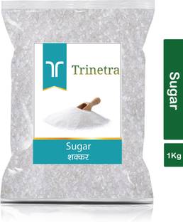 Trinetra Best Quality White Sugar-1Kg (Pack Of 1) Sugar