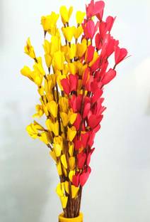 Palesaa Yellow Red Cosmos Dry Flower Multicolor Forsythia Artificial Flower