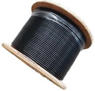 Artic Height NYLON COATED GYM MACHINE WIRE (WIRE6MM-5M) Climbing Pulley (Black) Climbing Pulley