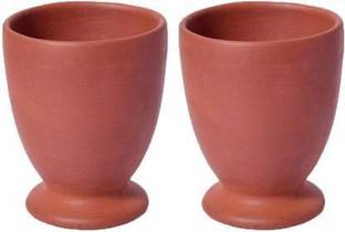 Newai (Pack of 2) (Pack of 2) CLASS01-P2 Glass Set (300 ml, Terracotta) Glass Set Water/Juice Glass