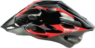 COCKATOO CYCLING HELMET RED BLACK Cycling Helmet