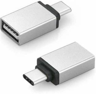royality Royality USB Type C, USB OTG Adapter (Pack of 2) Aluminum USB 3.1 Type C Male to USB 3.0 USBC Connector Charger USB Cable