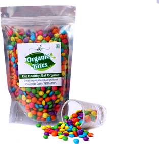 Organic Bites Chocolates Buttons (Chocolates Munchies) Crackles