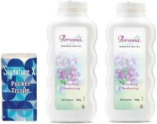 Signature X Pocket Tissue & Persona Powder 200gm (set of 2)
