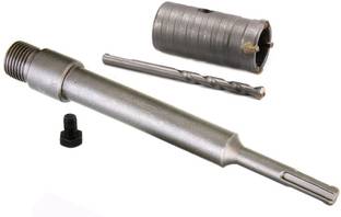 Inditrust High Quality 30mm Hole saw set with SDS Plus Adapter (Pack of 2) 300mm rod