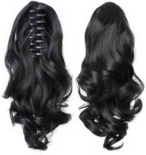 Gogi Enterprises Beautiful Look Step Cutting Black Claw in Hair Extension Hair Claw