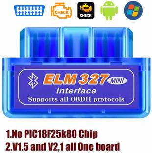FStyler Original ELM327 Bluetooth OBD 2 (OBDII) Auto Scanner Diagnostic Tool OBD Reader with software CD OBD Reader
