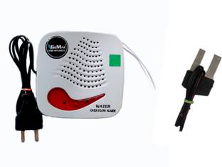 RGEMAC WATER TANK OVER FLOW ALARM BELL WITH TICK STYLE LED LIGHT DESIGN WITH METAL SENSOR Wired Sensor Security System