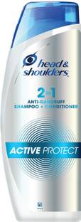 HEAD & SHOULDERS 2 in 1 Anti Dandruff Shampoo + Conditioner Active Protect Pack Of 1