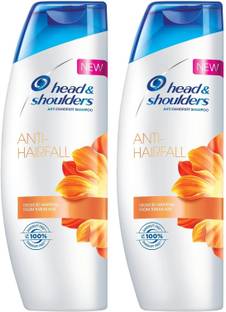 HEAD & SHOULDERS Anti Dandruff Anti Hair fall Shampoo Each 340ml Pack Of 2