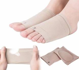 lekh Flat Arch Support Pad Socks With Foot Shoe Gel Insoles Foot Support Insole