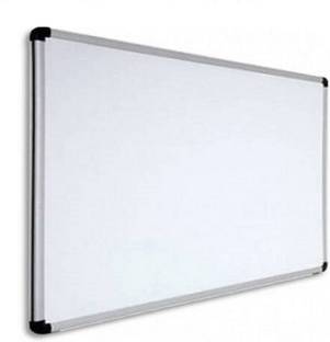 Naygt Non Magnetic Writing board OfficeBuddy Single-Sided Whiteboard for Home, School & Office use -Size2*1.5Ft, (Pack of 1),A1 White board