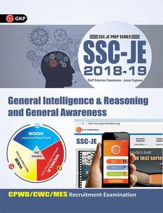 Ssc Je (Cpwd/CWC/Mes) General Intelligence & Reasoning and General Awareness for Junior Engineers Recruitment Examination 2018-19  - SSC JE
