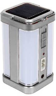 iDOLESHOP High Quality 4 Tube 360 Degree Extra Bright with Electric & Solar Rechargeable 7 hrs Lantern Emergency Light