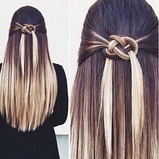 ubuntu Premium Straight  extension for girls Hair Extension